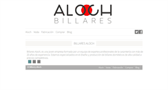 Desktop Screenshot of billaresaloch.com