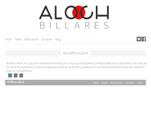 Tablet Screenshot of billaresaloch.com